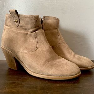 Chelsea Moreland Suede Bootie